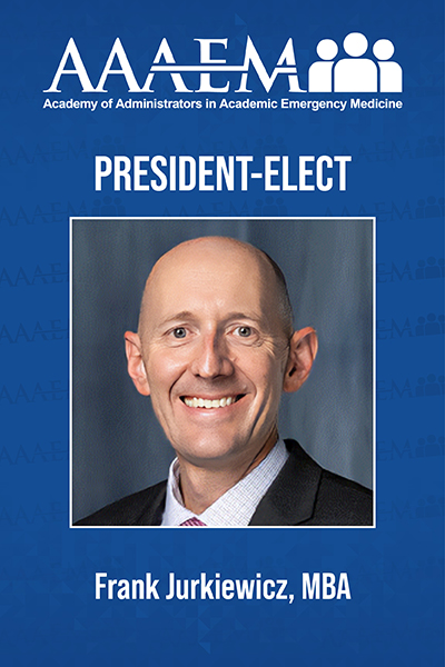 AAAEM 2026-27 Executive Committee 400x600 - Frank Jurkiewicz, MBA