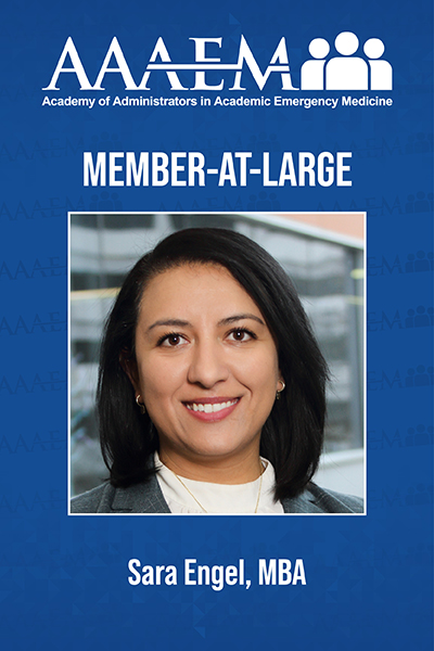 AAAEM 2026-27 Executive Committee 400x600 - Sara Engel, MBA