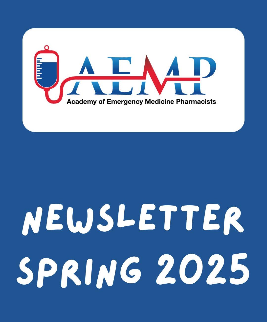 SAEM AEMP Newsletter Spring 2025 cover