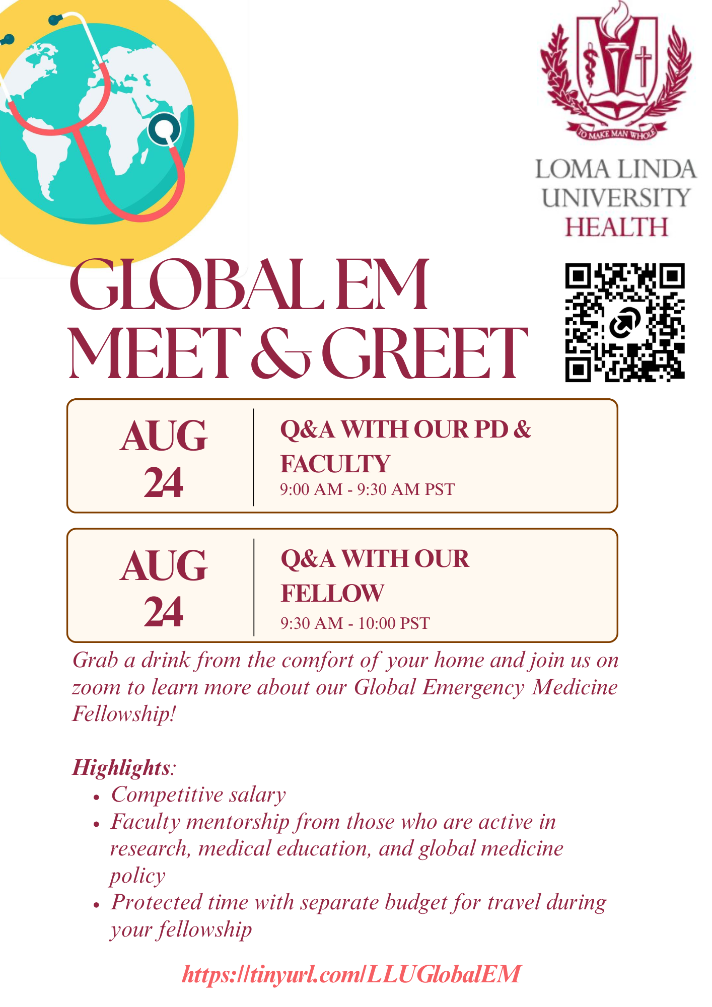 Global EM MEET & GREET-Aug 24, 2026 Global EM MEET & GREET-Aug 24, 2026
