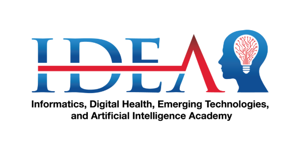 Informatics, Digital Health, Emerging Technologies, and Artificial Intelligence Academy (IDEA) logo