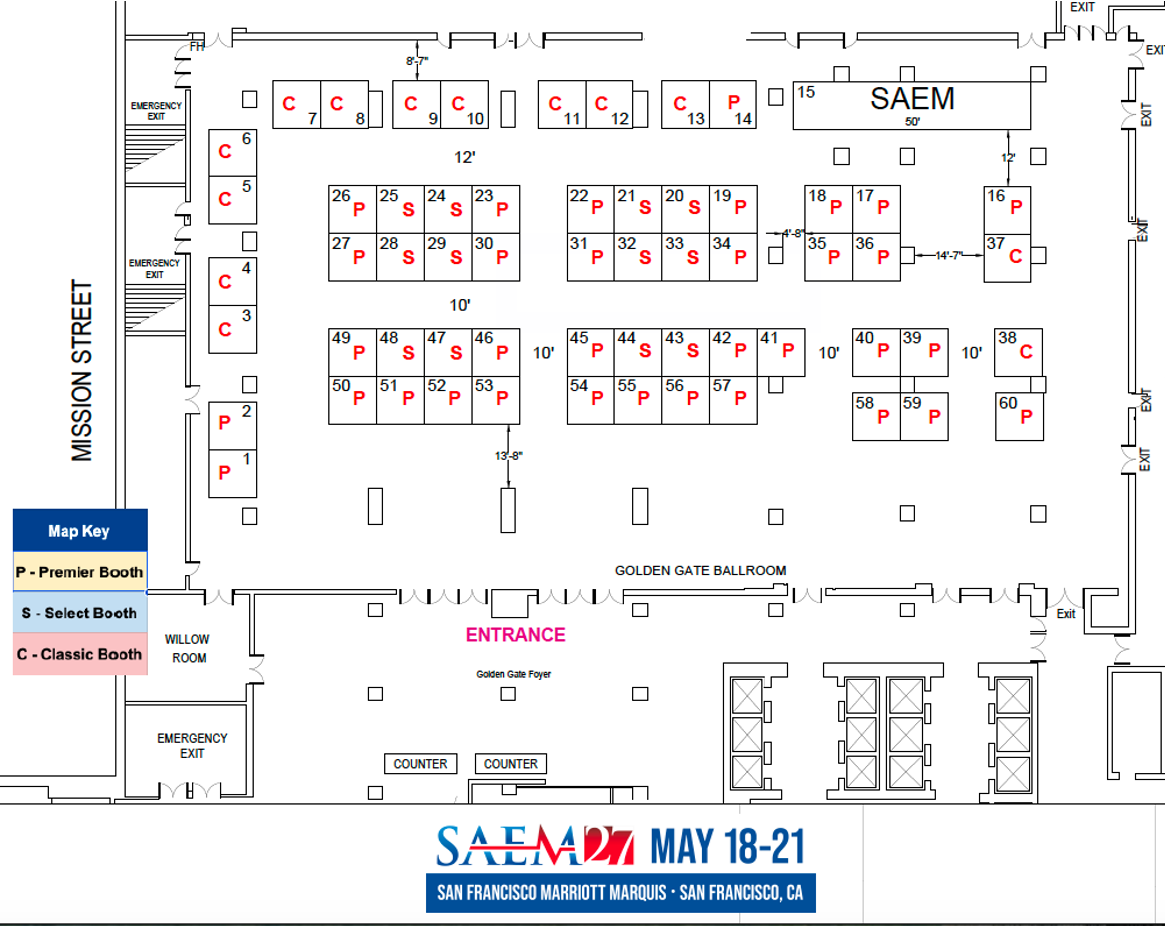 Exhibit Booths SAEM27 Exhibit Booths SAEM27